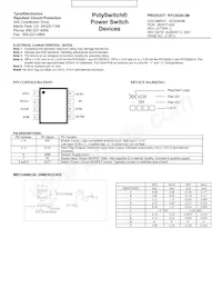 RYC8220-2M Datasheet Pagina 2