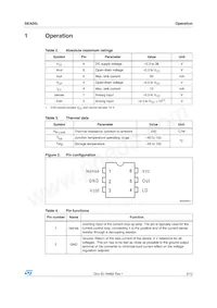 SEA05LTR Datasheet Page 3