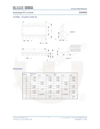 SG6980DZ Datasheet Pagina 17