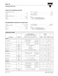 SI9712DY-T1-E3 Datasheet Pagina 2