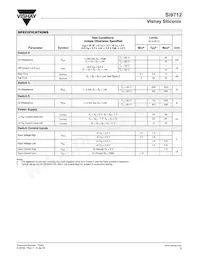 SI9712DY-T1-E3 Datasheet Page 3