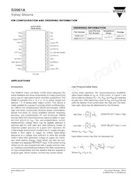 SI9961ACY-T1-E3 Datasheet Page 4