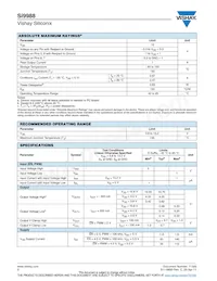 SI9988DQ-T1-E3 Datasheet Page 2