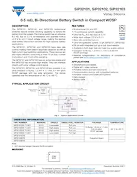 SIP32102DB-T5-GE1 Datasheet Copertura
