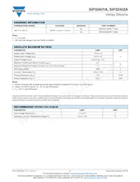 SIP32401ADNP-T1GE4 Datasheet Page 2