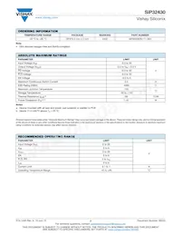SIP32430DN-T1-GE4 Datasheet Pagina 2