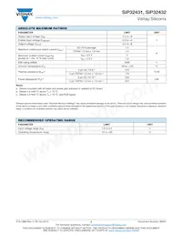 SIP32431DNP3-T1GE4 Datasheet Pagina 2