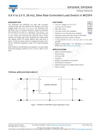 SIP32455DB-T2-GE1 Datenblatt Cover