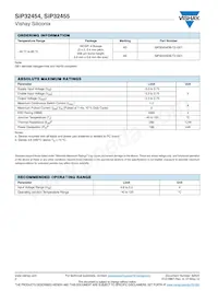 SIP32455DB-T2-GE1 Datasheet Page 2
