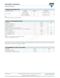 SIP32459DB-T2-GE1 Datasheet Page 2