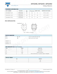SIP32460DB-T2-GE1 Datasheet Page 2