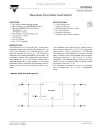 SIP4280ADT-3-T1-E3 Datasheet Cover