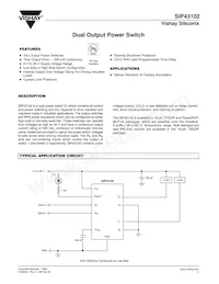 SIP43102DLP-T1-E3 Datasheet Cover