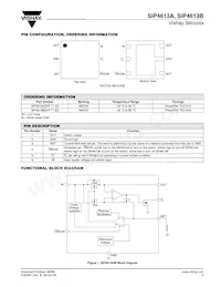 SIP4613BDVP-T1-E3 Datasheet Page 3