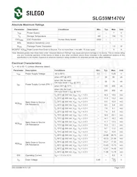 SLG59M1470VTR Datasheet Page 3