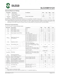SLG59M1512VTR Datasheet Pagina 4