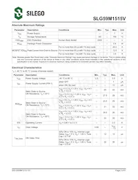 SLG59M1515VTR Datasheet Page 3