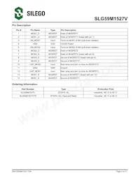 SLG59M1527VTR Datasheet Page 2
