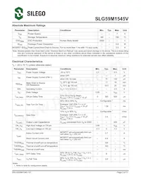 SLG59M1545VTR Datasheet Page 3