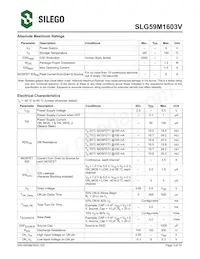 SLG59M1603VTR Datasheet Page 3