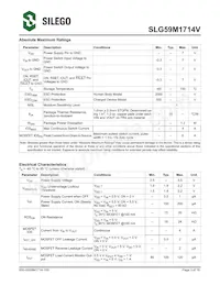 SLG59M1714VTR Datasheet Page 3