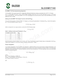 SLG59M1714VTR Datasheet Page 12