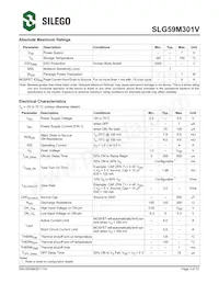 SLG59M301VTR Datasheet Page 3