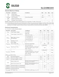 SLG59M308VTR Datasheet Page 3
