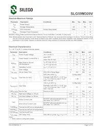 SLG59M309VTR Datasheet Page 3