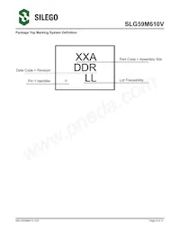 SLG59M610VTR Datasheet Page 8