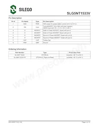 SLG5NT1533VTR Datasheet Pagina 2