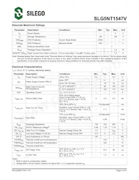 SLG5NT1547VTR Datasheet Page 3