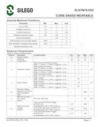 SLG7NT41502VTR Datasheet Page 3