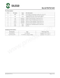 SLG7NT614VTR 데이터 시트 페이지 2