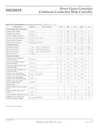 SSC2001S Datasheet Page 3