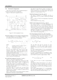 SSC2005SC Datasheet Page 13