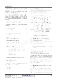 SSC2006SA Datasheet Pagina 14