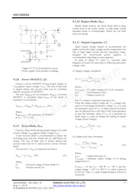 SSC2006SA Datasheet Pagina 17