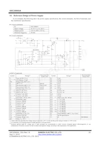 SSC2006SA Datasheet Pagina 20