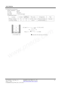 SSC2006SA Datasheet Pagina 21