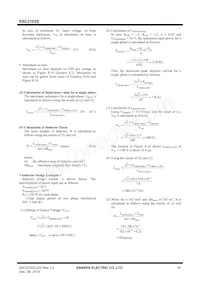 SSC2101S Datasheet Pagina 16