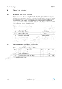 ST2052BDR Datasheet Page 6