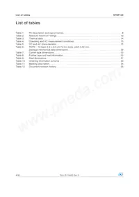 STBP120CVDK6F數據表 頁面 4