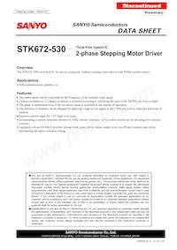 STK672-530數據表 封面
