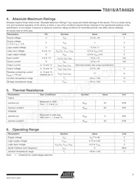 T6818-TUQY-66 Datasheet Page 7