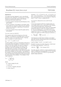 TDF5140AP/C1 Datasheet Page 12