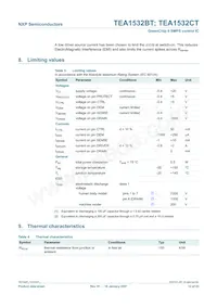 TEA1532BT/N1/S35 Datasheet Page 12