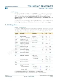 TEA1532P/N1 Datasheet Page 12