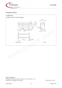 TLE4205NKLA1 Datasheet Page 12