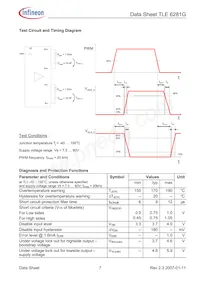 TLE6281GXUMA1 Datasheet Pagina 7